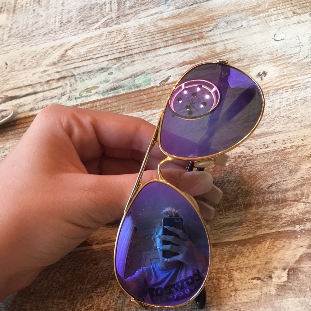Purple Oakley’s